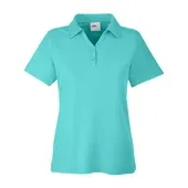 Core 365 Ladies' Fusion ChromaSoft Pique Polo CE112W Core 365 Ladies' Fusion ChromaSoft Pique Polo CE112W