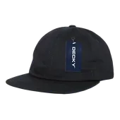 Decky Relaxed Flat Bill Cotton Caps 200