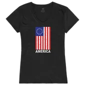 Rapid Dominance Graphic V-Neck America Shirt G03-AMF