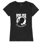 Rapid Dominance Graphic V-Neck Pow*Mia Shirt G03-POW