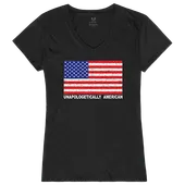 Rapid Dominance Graphic V-Neck Unapologetically Shirt G03-UNA