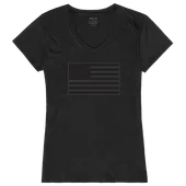 Rapid Dominance Graphic V-Neck Tonal Flag Shirt GS2-799