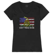 Rapid Dominance Graphic V-Neck Flag W/Gadsden Shirt GS2-807