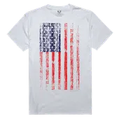 Rapid Dominance Graphic Tee Vertical Us Flag Shirt RS1-002