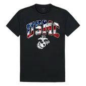 Rapid Dominance Flag Letter Tee Marines Shirt S35-MAR