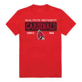 W Republic College Established Tee Shirt Ball State Cardinals 507-264