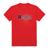 W Republic Basketball Tee Shirt Arkansas State Red Wolves 510-211