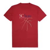 W Republic Basketball Tee Shirt South Carolina State University Bulldogs 510-384