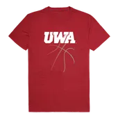 W Republic Basketball Tee Shirt West Alabama Tigers 510-401