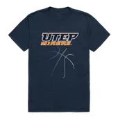 W Republic Basketball Tee Shirt Utep Miners 510-434