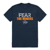 W Republic Fear College Tee Shirt Utep Miners 518-434