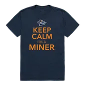 W Republic Keep Calm Shirt Utep Miners 523-434