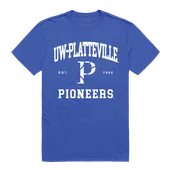 W Republic Seal Tee Shirt Wisconsin Platteville Pioneers 526-410