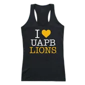 W Republic Women's I Love Tank Shirt University Of Arkansas At Pine Bluff 532-418