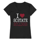 W Republic Women's I Love Shirt South Carolina State University Bulldogs 550-384