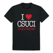 W Republic I Love Tee Shirt Cal State Channel Islands Dolphins 551-204