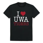 W Republic I Love Tee Shirt West Alabama Tigers 551-401