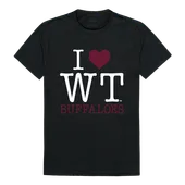 W Republic I Love Tee Shirt West Texas A&M Buffaloes 551-403