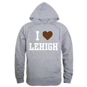 W Republic I Love Hoodie Lehigh Mountain Hawks 553-327