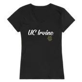 W Republic Women's Script Tee Shirt Uc Irvine Anteaters 555-162