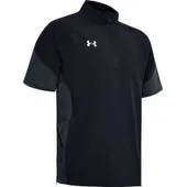 Under Armour Men's Squad Coach's Short Sleeve Zip 1351318