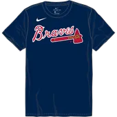 Nike MLB Adult/Youth Short Sleeve Cotton Tee N199 / NY28 ATLANTA BRAVES