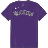 Nike MLB Adult/Youth Short Sleeve Cotton Tee N199 / NY28 COLORADO ROCKIES