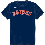Nike MLB Adult/Youth Short Sleeve Cotton Tee N199 / NY28 HOUSTON ASTROS
