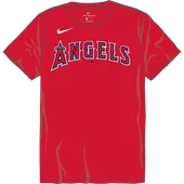 Nike MLB Adult/Youth Short Sleeve Cotton Tee N199 / NY28 LOS ANGELES ANGELS