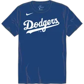 Nike MLB Adult/Youth Short Sleeve Cotton Tee N199 / NY28 LOS ANGELES DODGERS
