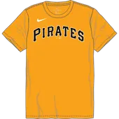 Nike MLB Adult/Youth Short Sleeve Cotton Tee N199 / NY28 PITTSBURGH PIRATES