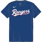 Nike MLB Adult/Youth Short Sleeve Cotton Tee N199 / NY28 TEXAS RANGERS