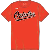 Nike MLB Adult/Youth Short Sleeve Dri-Fit Crew Neck Tee N223 / NY23 BALTIMORE ORIOLES
