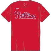 Nike MLB Adult/Youth Short Sleeve Dri-Fit Crew Neck Tee N223 / NY23 PHILADELPHIA PHILLIES