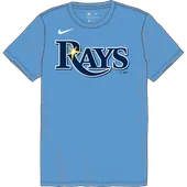Nike MLB Adult/Youth Short Sleeve Dri-Fit Crew Neck Tee N223 / NY23 TAMPA BAY RAYS