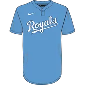 Nike MLB Adult/Youth Dri-Fit 1-Button Pullover Jersey N383 / NY83 KANSAS CITY ROYALS