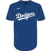Nike MLB Adult/Youth Dri-Fit 1-Button Pullover Jersey N383 / NY83 LOS ANGELES DODGERS