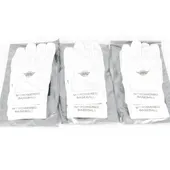 M Powered Baseball 3 Pack 100% White Leather Adult Batting Gloves With 4 Way Stretch Inset 3WHTBG