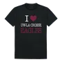 W Republic I Love Tee University Of Wisconsin-La Crosse Eagles 551-477