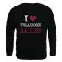 W Republic I Love Crewneck University Of Wisconsin-La Crosse Eagles 552-477