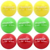 Powernet 3.2" Weighted Hitting Batting Progressive Training Balls Lite (9 Pack) 1004L-9