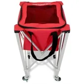 Powernet Wheeled Ball Caddy Cart For Baseball Softball And Tennis 1091