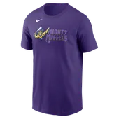 Nike MiLB Adult Short Sleeve Cotton Tee Fort Myers Mighty Mussels N199