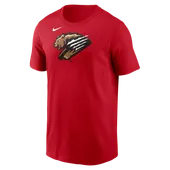 Nike Adult Short Sleeve Cotton Tee Montana Grizzlies N199