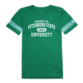 W Republic Fitchburg State Falcons Women's Property Football Tee 533-519