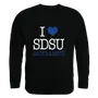 W Republic South Dakota State Jackrabbits I Love Crewneck 552-707