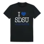 W Republic South Dakota State Jackrabbits I Love Tee 551-707