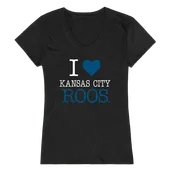 W Republic UMKC Roos I Love Women's Tee 550-549