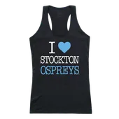 W Republic Stockton University Ospreys Women's I Love Tanks 532-711