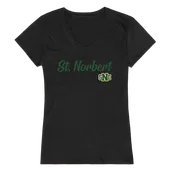W Republic St. Norbert College Green Knights Script Tee W 555-698